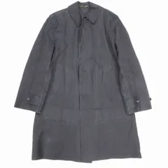 マッキントッシュ スコットランド MACKINTOSH ステンカラー コート ロング スプリング ジャケット ブルゾン 38 M ブラック ur1