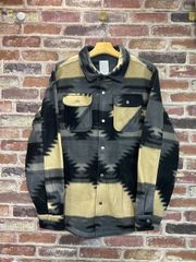【APOLLO by FORNIA LOSANGELES】NATIVE FLEECE SHIRT JACKET (BLACK) L 希望小売価格￥9,790-（税込）__