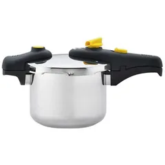 送料無料 【新品 未使用 未開梱】 アオヤギコーポレーション　ステンレス 片手 圧力鍋 3.2L ストラスブール IH対応　23150