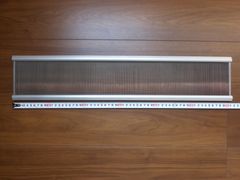 筬 60cm(1cm間 6羽） 手織り道具 (おさ)　アルミ丸縁　☆送料無料☆　☆新品☆ 高強度