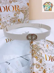 【今日特価】Dior ディオール Montaigne CD ベルトバックル付きベルト