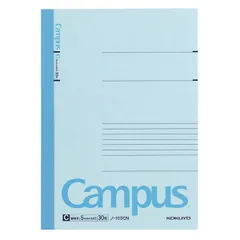 （まとめ買い）コクヨ キャンパスノート C罫 細横罫 A5 3号 罫幅 5mm 30枚 ノ-103CN 【10冊セット】