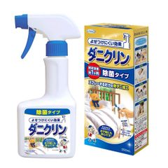 UYEKI(ウエキ) ダニクリン 除菌タイプ 250mL 防虫スプレー 防ダニ効果 約1ヶ月 本体 日本アトピー協会推薦品 部屋 赤ちゃん ベッド カーペット 畳 布団 ソファ 防ダニ 掃除機 ラグ シーツ 除菌 駆除 退治 忌避 減らす