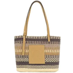 【 LOEWE・お値下げ 】カゴバッグ　スクエアバスケットバッグ LOEWE - ロエベ LOEWE かごバッグ トートバッグ スクエア