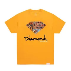 Diamond Supply Co. ダイヤモンド ETHIOPIAN DIAMOND S/S T-SHIRTS (YELLOW) TEE TS 半袖Tシャツ
