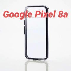 Google Pixel 8a 用 ハイブリッドケース ブラック