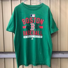 338 Majestic プリントTシャツ マジェスティック M グリーン プルオーバー MLB ベースボール 古着卸 アメリカ仕入