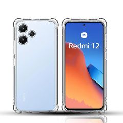Xiaomi Redmi 12 5G ケースクリア TPU 薄型 軽量 Redmi 12 5G 対応カバー 全透明 黄変防止 レンズ保護 指紋防止 ストラップホール付き 防塵 一体型 ワイヤレス充電対応 人気 携帯カバー