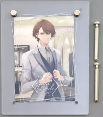 【中古】雑貨 加賀美ハヤト アクリルフォトスタンド＆フォトカード 「バーチャルYouTuber にじさんじ ジューンブライド2021」