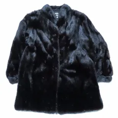 サガミンク×TP DOTHILIENコラボ リアルファーコート 切替有り B21