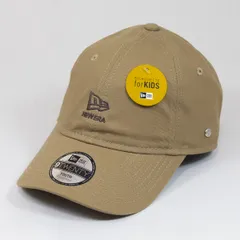 【ニューエラ正規品】ニューエラ NEW ERAⓇ 帽子 キャップ キッズ Youth 9TWENTY Flag & Wordmark ブリティッシュカーキ(商品番号：14392079)