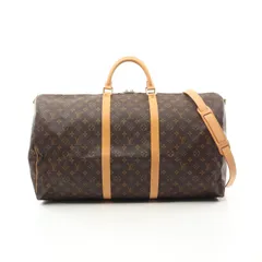 ルイ・ヴィトン LOUIS VUITTON ボストンバッグ キーポル バンドリエール60 モノグラム M41412 PVCコーティングキャンバス レザー キーポル・バンドリエール60 ユニセックス Used A