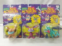 【未開封・まとめ売り・バラ売り不可】Aaahh!!! Real Monsters フィギュア3点セット ぎゃあ!!!リアル・モンスターズ ニコロデオン