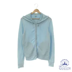 【訳アリ】 UNIQLO ユニクロ パーカー シンプル カジュアル 長袖 レディース 水色 901-4137 送料無料 古着