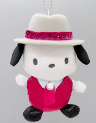 【中古】キーホルダー ポチャッコ ぬいぐるみチャーム 「Happyくじ Sanrio characters DISCO」 ぬいぐるみチャーム賞