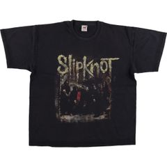 古着 フルーツオブザルーム FRUIT OF THE LOOM SLIPKNOT スリップノット バンドTシャツ バンT メンズXL相当/eaa490867