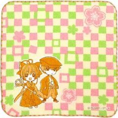 [중고] 수건·수건(캐릭터) 벚꽃 & 이코늑대 거즈 타올 [이치반 쿠지 카드 캡터 사쿠라~하냥과 일본 모던~] G상