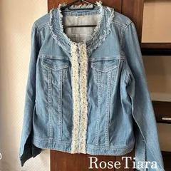 新品　ローズティアラ46号Gジャン 2025年最新】Rose Tiara レディース Gジャン・デニムジャケット