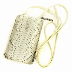 極美品✨希少【Toukagen トウカゲン】ショルダーバッグ/パイソン柄/高級感 極美品✨希少【Toukagen トウカゲン】ショルダーバッグ/パイソン
