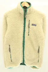 【中古】 patagonia メンズフリースジャケット XS CLASSIC RETRO-X CARDIGAN patagonia XS ベージュ 肌色 緑 グリーン