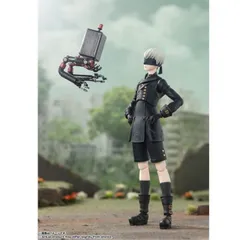 O BANDAI SPIRITS(バンダイ スピリッツ) S.H.Figuarts 9S（NieR:Automata Ver1.1a）フィギュア 約145mm PVC&ABS製 塗装済み可動フィギュア 正規品 おもちゃ 室内遊び プレゼント 誕生日 お祝い 贈