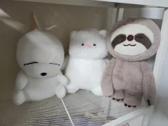 マシュマロ 太った猫 ナマケモノ 人形