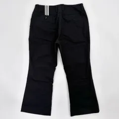 【GOLF】レディス クロップドパンツ  adidas GOLF アディダスゴルフ ストレッチ コットン クロップドパンツ スラックス サイズ ( M ) /黒 ブラック スポーツ