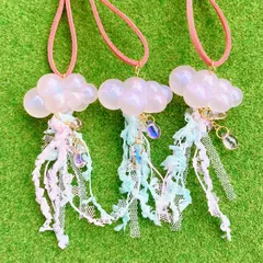 くもり時々雨クラゲ　夕焼けピンク