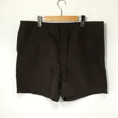 AURALEE ショートパンツハーフパンツ　サイズ4 AURALEE オーラリー コットンリネン ショートパンツ 4 Lサイズ
