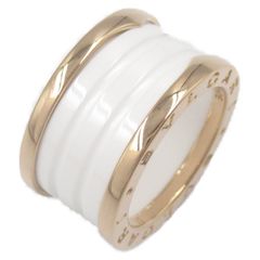 ブルガリ BVLGARI リング・指輪 B-zero1 ビーゼロワン リング セラミック K18PG（ピンクゴールド） セラミック B-zero1 リング セラミック レディース Used A
