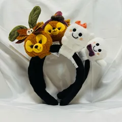 4点セット ダッフィフレンズ　ハロウィン　カチューシャ　 カスタマイズ　ぬいぐるみ　カチューシャ　付き