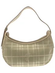 BURBERRY LONDON バーバリーロンドン チェック レザーワンショルダーバッグ ベージュのサムネイル