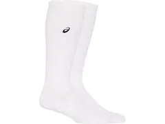 asics アシックス HIGH SOCKS ホワイトXブラック M 3053A136 100 | スポーツ 運動 ファッション小物 衣類 衣料品 ウエア ウェア 靴下 くつ下 ソックス 男性 メンズ 女性 レディース バレーボール 万能 マルチ 抗菌 防臭 