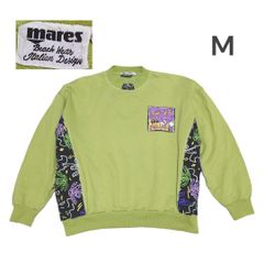 vtg 유로 마레스 mares 헌옷 스웨트 트레이너 M그린
