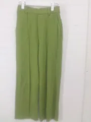 ◇ LOWRYS FARM ローリーズファーム センタープレス パンツ サイズM グリーン系 レディース E  【1305090007861】