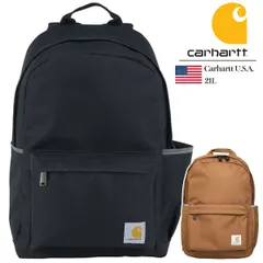 【新品】カーハート リュック carhartt 21L Classic Backpack B0000553 バッグ バックパック ブラック スケート ストリート 正規品 鞄 通勤 通学 メンズ レディースのサムネイル