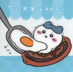 【中古】コースター ハチワレ オリジナルクリアコースター 「ちいかわ なんか小さくてかわいいやつ ちいかわレストラン」 第3弾ドリンクご注文特典