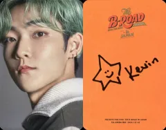 【中古】コレクションカード(男性) THE BOYZ/KEVIN(ケビン)/印刷サイン入り/「THE BOYZ FAN CON ： THE B-ROAD IN JAPAN」FC会員限定メンバー別ポーチ付きトレカセット トレカ
