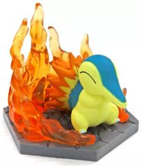 [Used] Trading Figure: Cyndaquil "Pokemon Diorama Collect Fire & Grass"