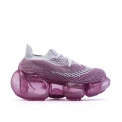 grounds グラウンズ スニーカー レディース PINK WITHE シンプル カジュアルシューズ