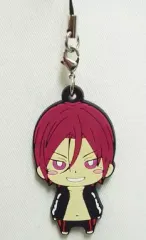 【中古】キーホルダー・マスコット(キャラクター) 松岡凛 「Free! トレーディングラバーマスコット」
