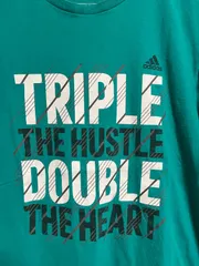 adidas 古着Tシャツ L グリーン