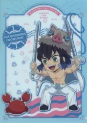 【中古】クリアファイル 嘴平伊之助 A5クリアファイル 「鬼滅の刃 立体絵巻 in ラグーナテンボス」 シールラリー森の訓練 達成特典