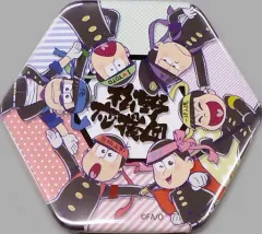【中古】バッジ・ピンズ(キャラクター) [単品] 6つ子 六角缶バッジ 「おそ松さん 押忍松セット」 アニメイトガールズフェスティバル2016グッズ