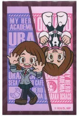 【中古】バッジ・ピンズ(キャラクター) 麗日お茶子 「セガコラボカフェ 僕のヒーローアカデミア デフォルメスクエア缶バッジ」