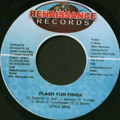 7” Voicemail / Delly Ranks Flash Yuh Finga / Good Kitty NONE Renaissance Records /00080