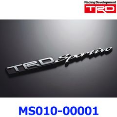 新品未使用 TRD Sportivo EMBLEM スポルティーボ エンブレム MS010-00001 クロームメッキ 08231-SP094 ゆうパケ配送