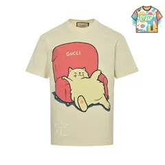 【今日WTO】Gucci グッチ ファンキーキャラクターシリーズプリント半袖 T シャツ-EU83