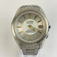 シチズン H111-T012663 エクシード 電波 ソーラー クロコ ワニ