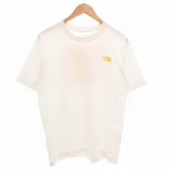 ザノースフェイス THE NORTH FACE バンダナスクエアロゴTシャツ 半袖 クルーネック プリント M 白 ホワイト NT32108 /GV